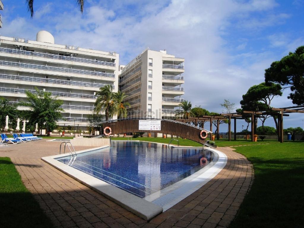 Beachfront Apartment With Pool And Garden S Abanell Blanes Pokój zdjęcie