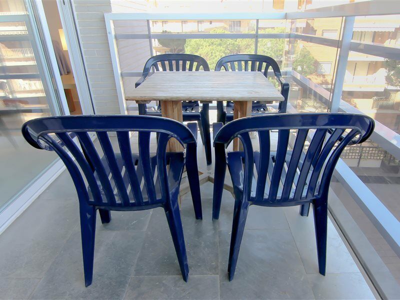 Beachfront Apartment With Pool And Garden S Abanell Blanes Zewnętrze zdjęcie
